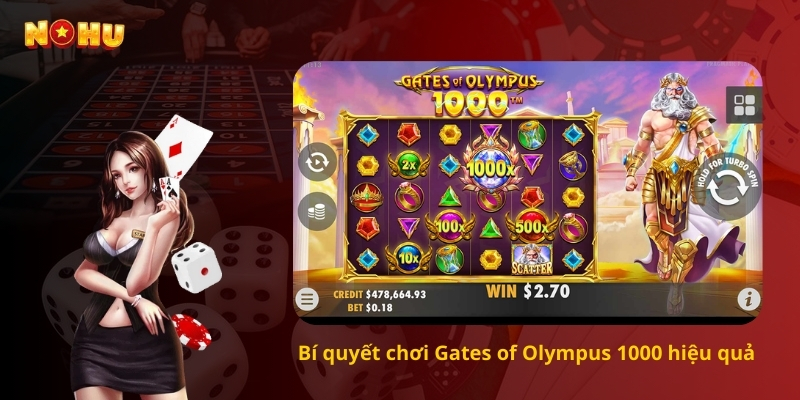 Bí quyết chơi Gates of Olympus 1000 hiệu quả